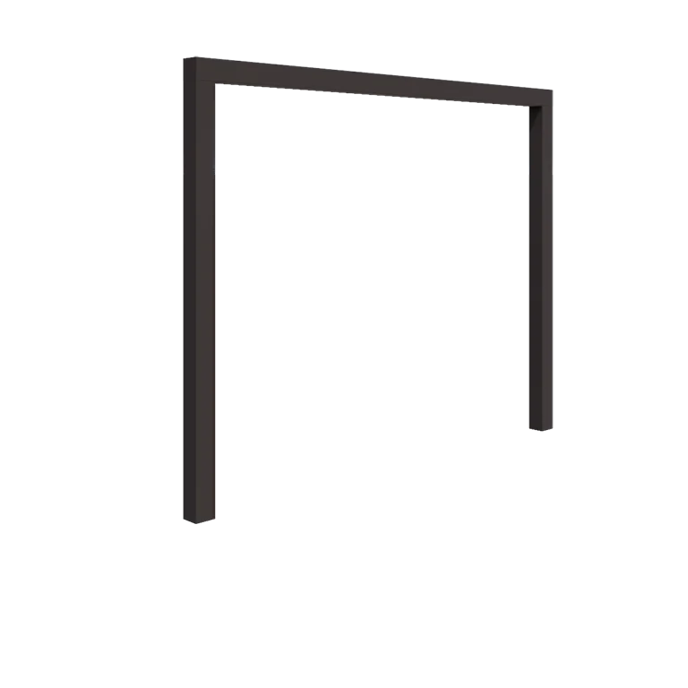 Pérgola em aço - Reta - 300 x 230 cm - Outra cor RAL - Sem base de betão