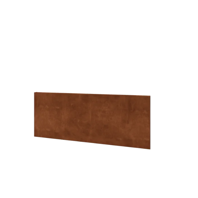 Vedação em aço corten H - Painel - 120 x 47,5 cm